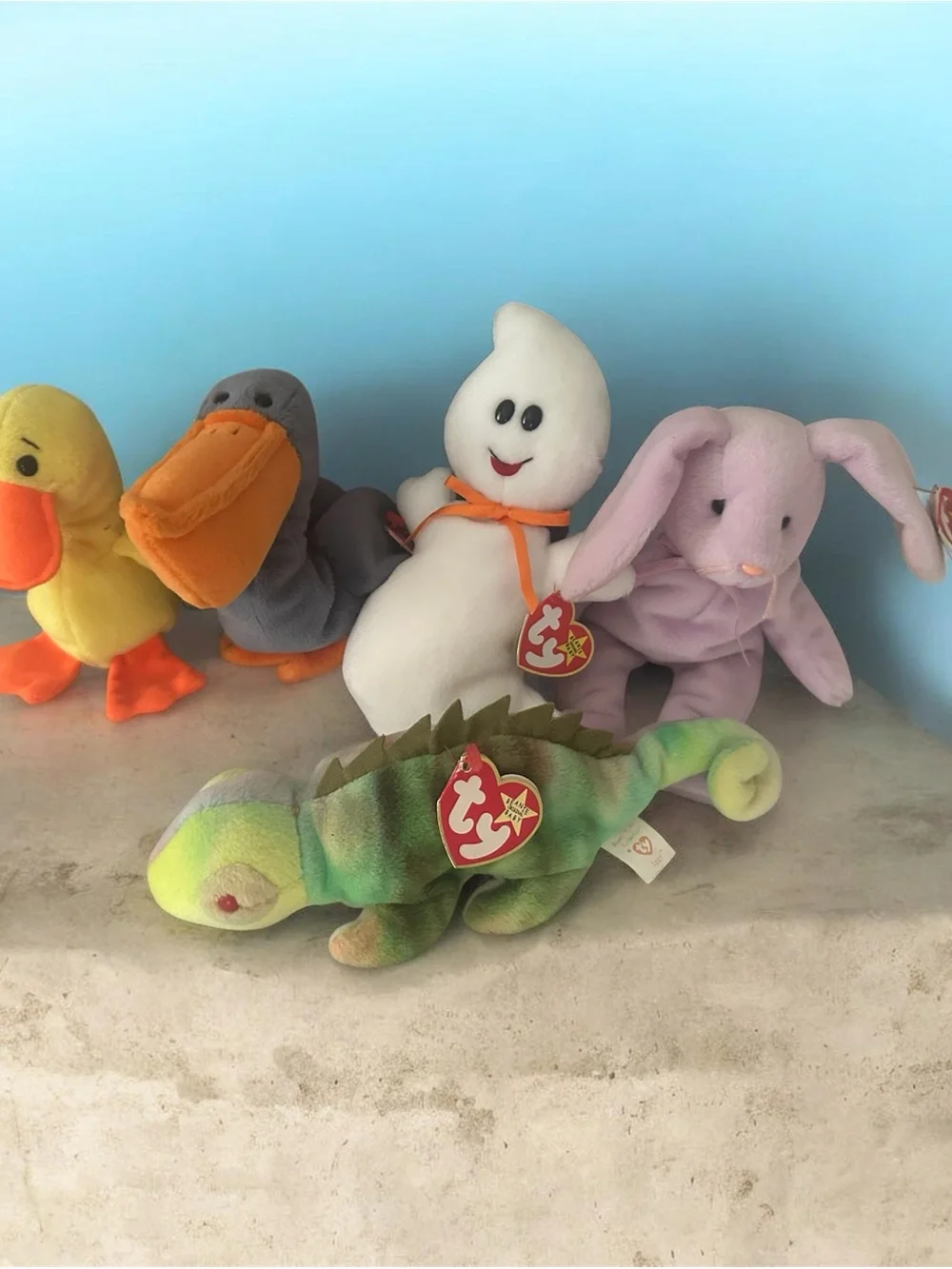 Ty Beanie Babies Mixed Lot - Multicolor Plush Figures